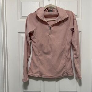 Columbia Light Pink Fleece Pullover